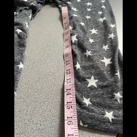 Dearfoams Grey Star Short Robe Size Medium - Picture 8 of 9